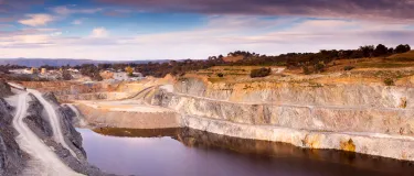 Panoramic image of Cooma Road Quarry