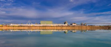 Panoramic image of Lynwood Quarry, New South Wales.