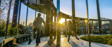 Gasholders Renovation, King's Cross, London