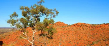 Spectacular rock formations in outback in Northern Territory, Australia.
