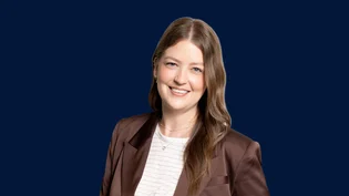 Cassie Andrews, Holcim Mobile Projects Manager WA, with her quote on stepping outside your comfort zone.