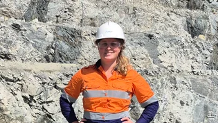 Harriet Wilson, Quarry Manager, at Gosnells Quarry in Western Australia.