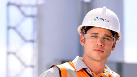 Holcim Global Brand - Young Man Silos