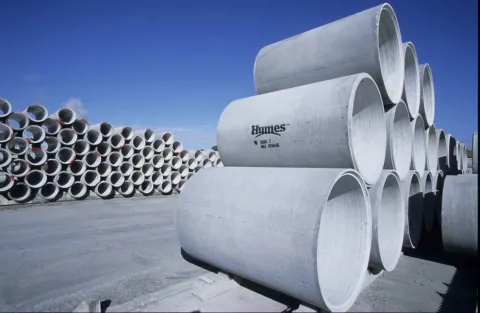 Concrete pipes