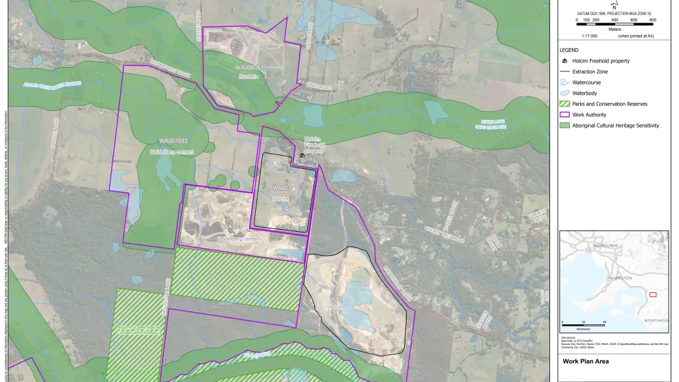Work Plan Area: Lang Lang WA432