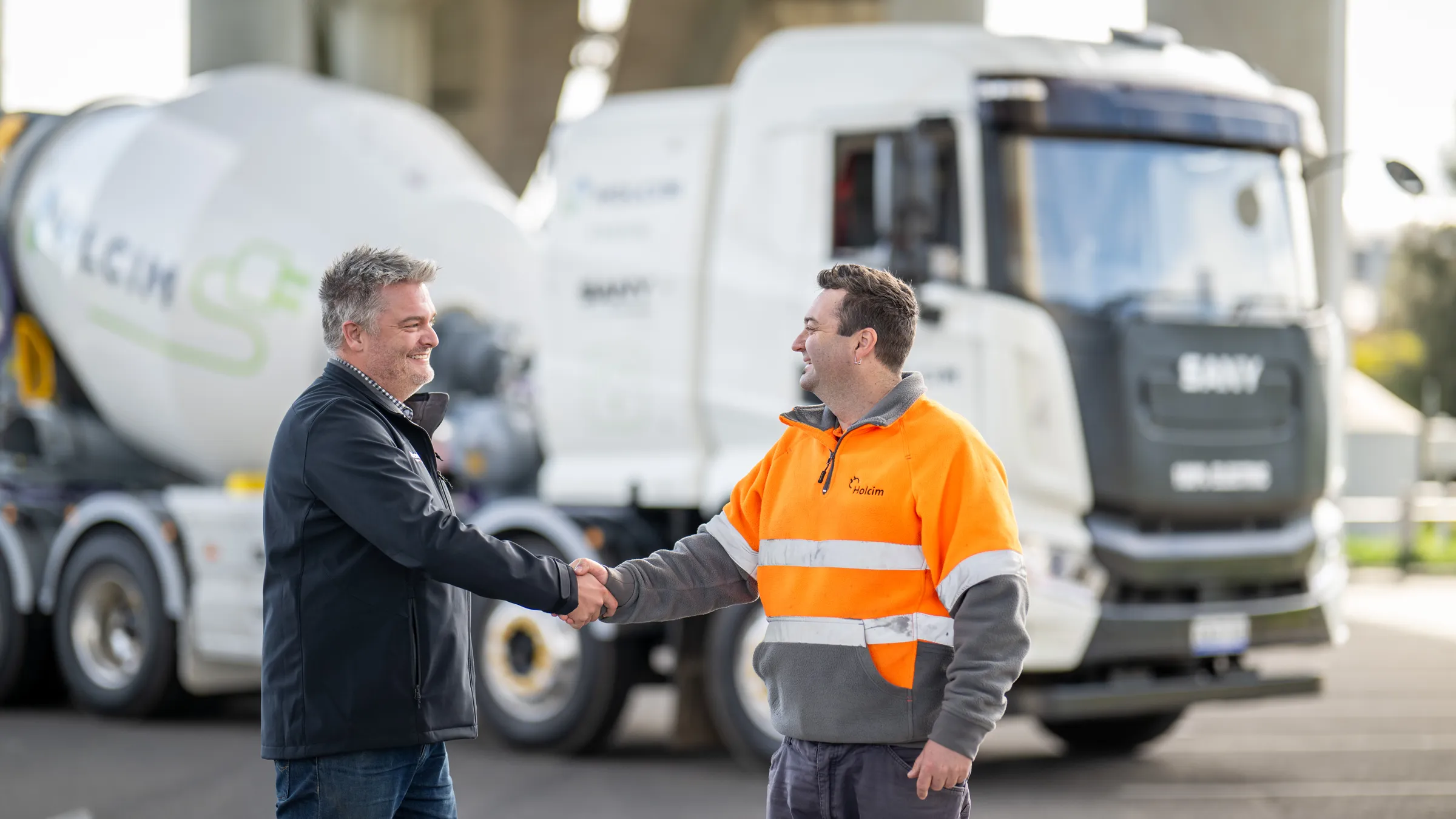 Holcim and Putzmeister Oceania Announce Trial of 100% Electric Concrete Truck