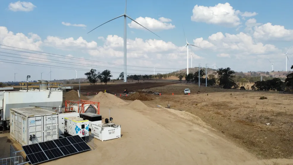 Holcim Pbattery-powered Mobile Concrete Batching Plant