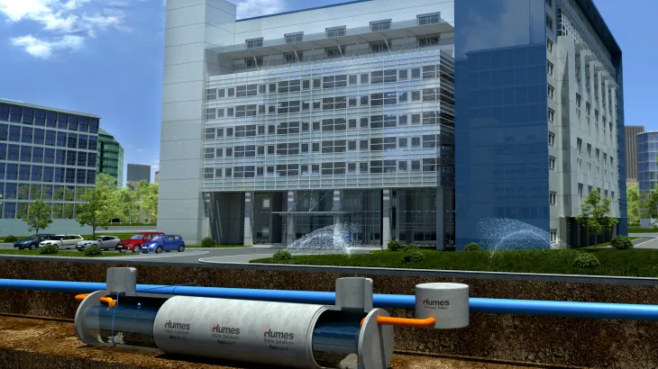 Humes Rainvault Animation Still 2011 - Large Building