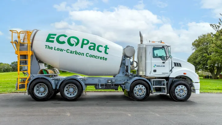 ECOPact Ready-Mixed Concrete Truck - New Zealand