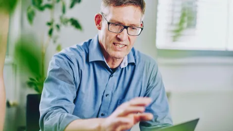 Male Office Worker Holcim Germany