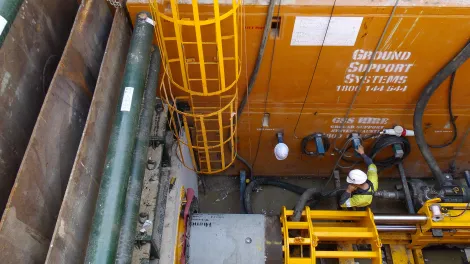 Scarborough Beach, Perth - Trenchless technology with jacking pipes